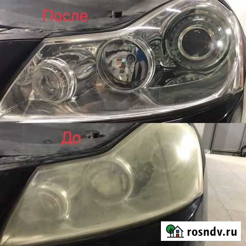 Полировка фар Махачкала - изображение 1