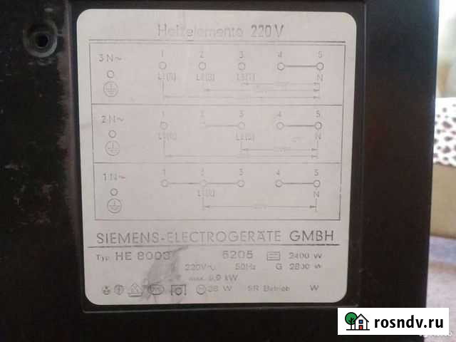 Духовой шкаф+варочная панель siemens HE8003 Барнаул - изображение 1
