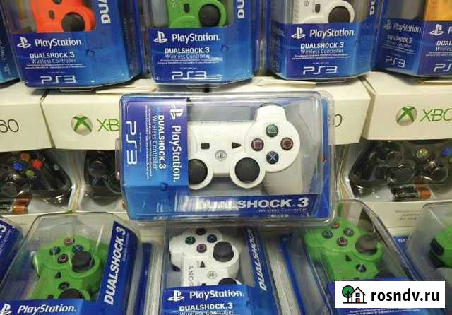 Геймпад / джойстик PS3 новые беспроводные белый Тюмень - изображение 1