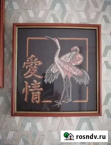 Вышивка крестом картина Вологда - изображение 1