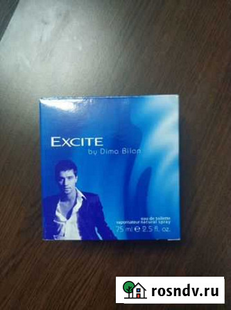 Мужская туалетная вода Excite by Dima Bilan Судогда - изображение 1