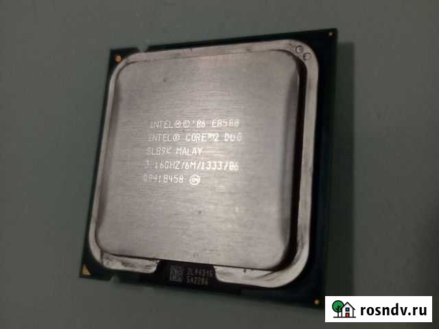 Процессор Intel core 2 duo e8500 Набережные Челны - изображение 1