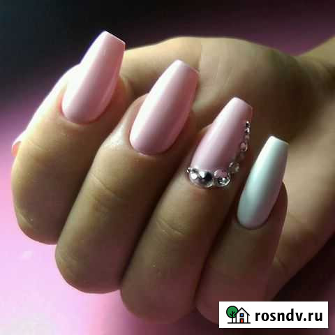 Гель лак наращивание ногтей Яблоновский - изображение 1