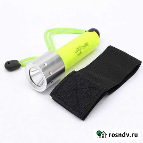 Мощный подводный фонарь Дайвер (литий 18650) Новокуйбышевск - изображение 1