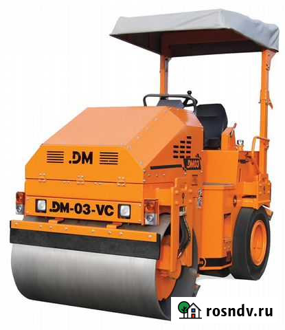 Каток тротуарный комбинированный DM-03-VC (масса 3 Новокузнецк - изображение 1