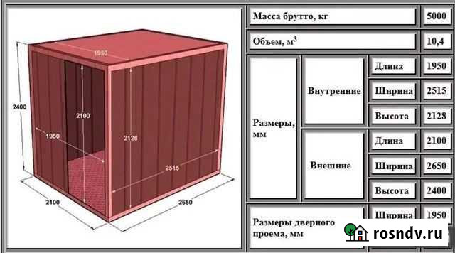 Контейнер 5 т Чита - изображение 1