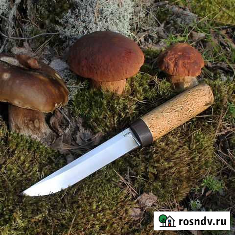 Нож Бурят их стали Х12мф Южно-Сахалинск - изображение 1