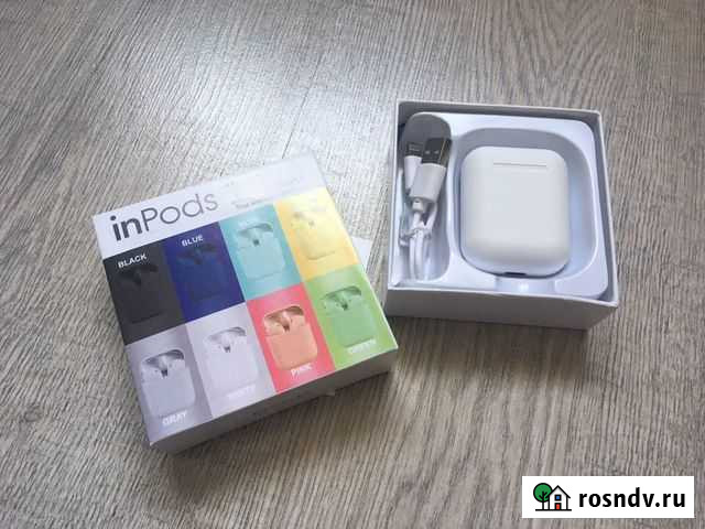 Беспроводные наушники копия airpods Ульяновск - изображение 1