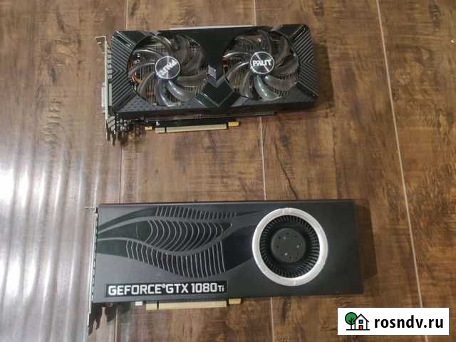 Нерабочие видеокарты GTX 1080ti, RTX 2060 Севастополь - изображение 1