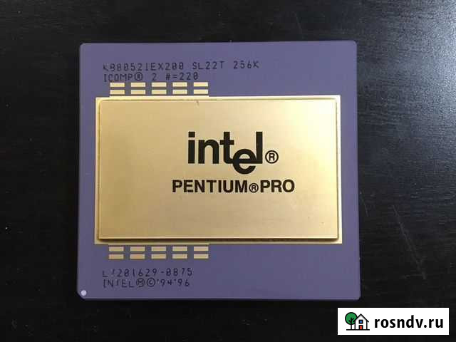 Процессор Intel Pentium Pro Санкт-Петербург - изображение 1