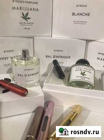 Byredo bal d afrique,marijuana. Распив.3,5,10. Ори Ульяновск - изображение 1