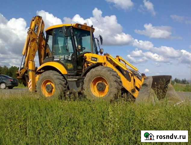 Услуги экскаватор погрузчик,фронтальный,самосвалы Ижевск - изображение 1