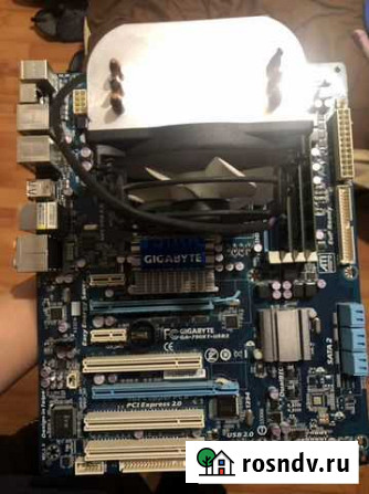 Материнская плата gigabyte ga-790xt, оперативная п Королев - изображение 1