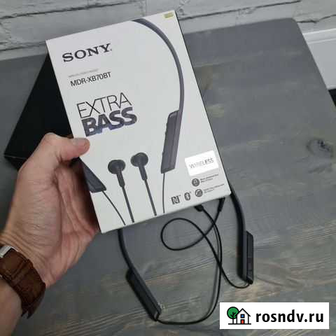 Беспроводные наушники Sony MDR-XB70BT Благовещенск - изображение 1
