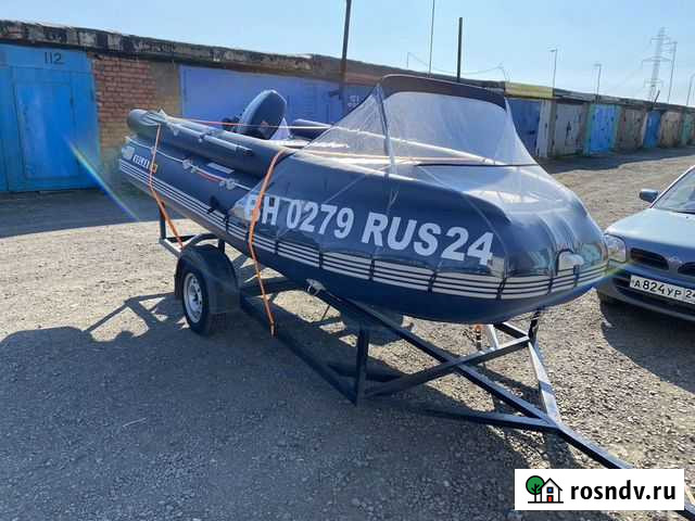 Продам лодку Solar c мотором Suzuki Норильск - изображение 1