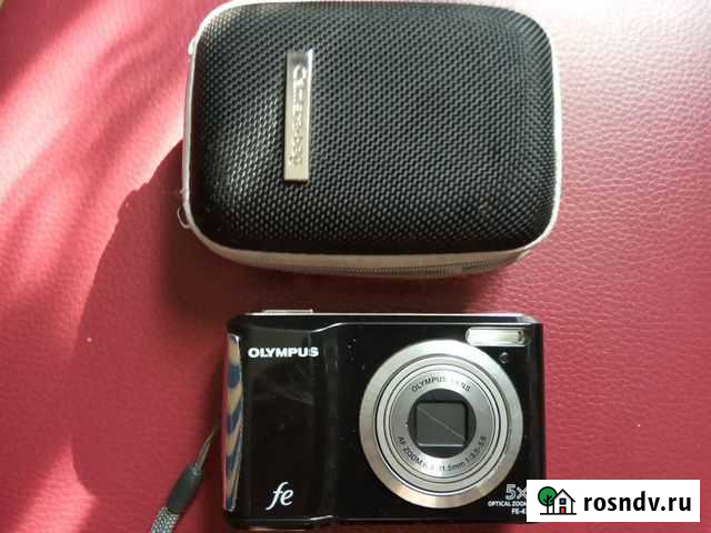 Фотоаппарат Olympus FE-47 c чехлом Челябинск - изображение 1