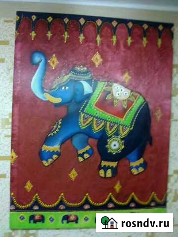 Картина маслом на шелке Махачкала - изображение 1