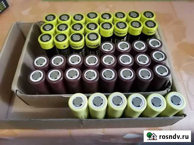 Аккумуляторы 18650 высокотоковые Великий Новгород - изображение 1