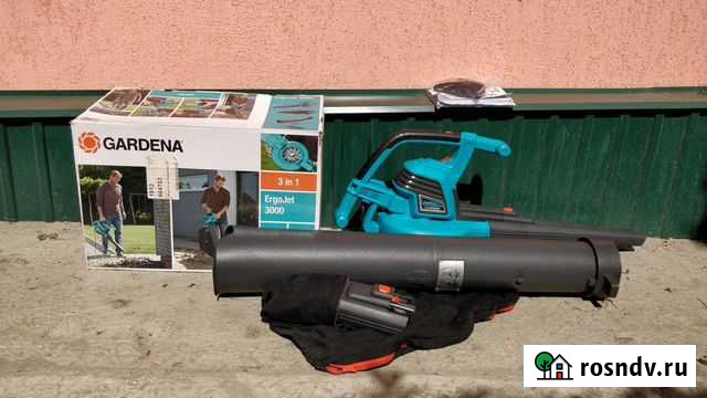 Электрический воздуходув Gardena ErgoJet 3000 Иркутск - изображение 1