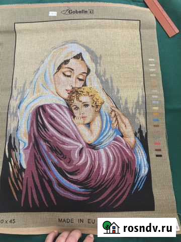 Канва с рисунком для вышивания Воскресенское - изображение 1