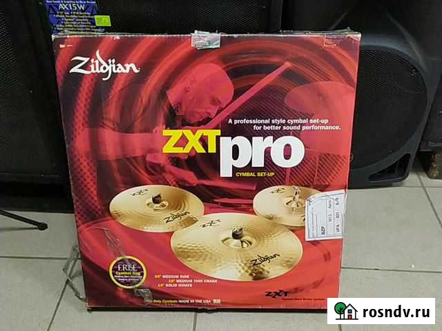 Zildjian ZXT Pro новый комплект тарелок Миасс - изображение 1