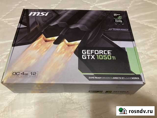 Видеокарта gtx 1050 ti 4gb Саранск - изображение 1