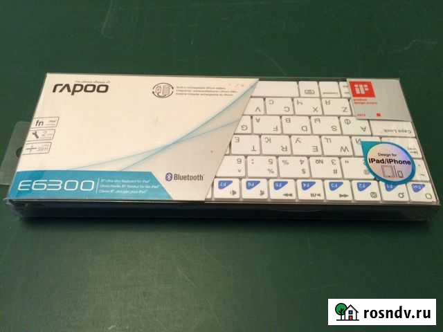 Клавиатура Rapoo E6300 Bluetooth Черкесск - изображение 1