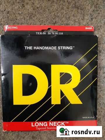 Струны DR для бас гитары Одинцово - изображение 1