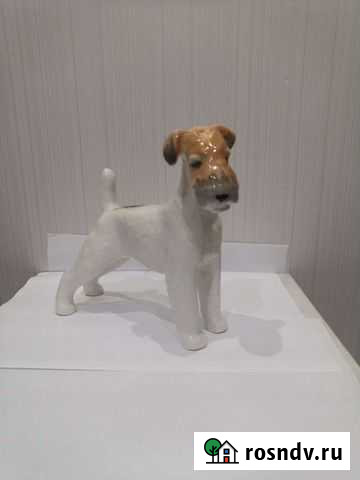Статуэтка Терьер жесткошерстный. Фарфор Кириши - изображение 1