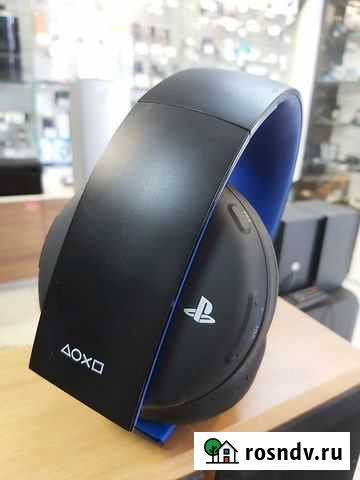 Наушники для PS4 PlayStation 4 Gold /дд Нижний Тагил - изображение 1