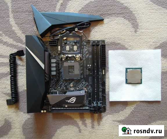 Core i5-8600 \ Asus ROG Strix B360I \ mini ITX Санкт-Петербург - изображение 1