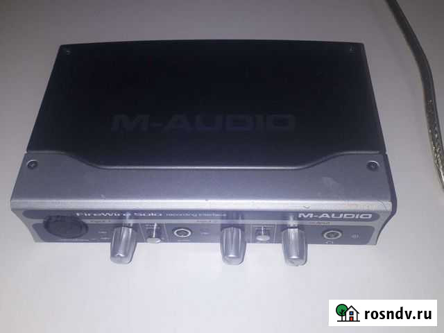 Внешняя звуковая карта M audio - Firewire solo Бийск - изображение 1
