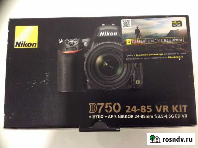 Зеркальный фотоаппарат nikon d750 Ангарск - изображение 1