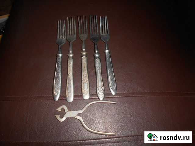 Щипцы для сахара и набор вилок Екатеринбург - изображение 1