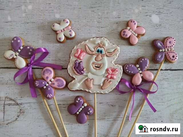 Пряничные топперы на торт Рязань - изображение 1