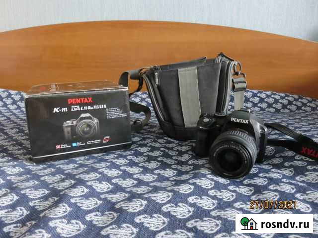 Зеркальный фотоаппарат pentax K-m Челябинск - изображение 1
