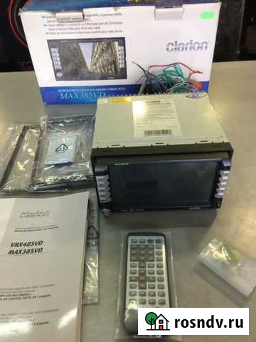 Мультимедиа Clarion MAX 385 vd Челябинск - изображение 1