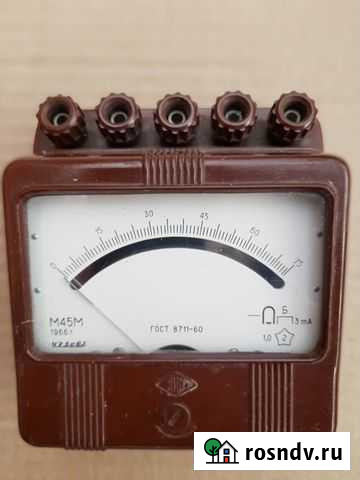 Вольтметр М45М Яблоновский - изображение 1
