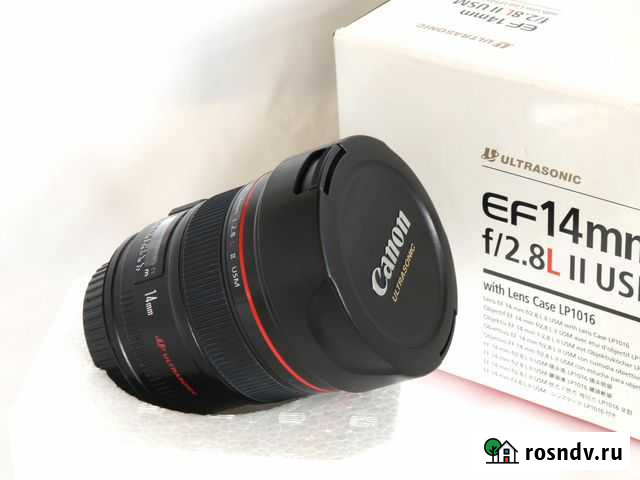 Объектив Canon EF 14 mm f/2,8 L II USM Ростов-на-Дону - изображение 1