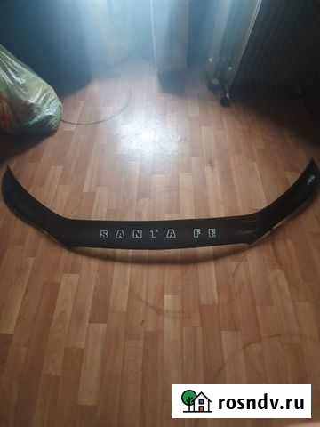 Дефлектор капота для Hyundai Santa Fe II Краснознаменск - изображение 1