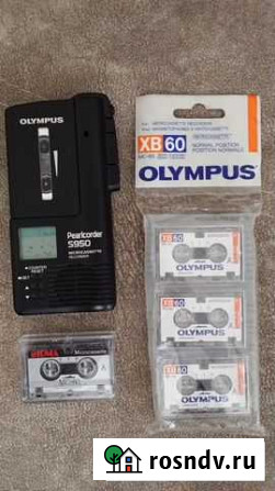 Диктафон кассетный Olympus Pearlcorder S950 Буйнакск - изображение 1