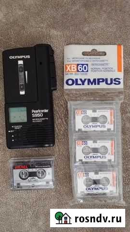 Диктафон кассетный Olympus Pearlcorder S950 Буйнакск - изображение 1