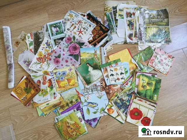 Салфетки для декупажа, декупажная бумага Екатеринбург - изображение 1