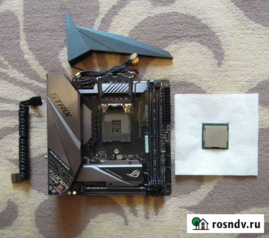 Core i7-9700K \ Asus ROG Strix Z390I \ mini ITX Санкт-Петербург - изображение 1