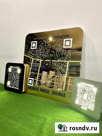 Вывеска для бизнеса с qr кодом 87087 Санкт-Петербург - изображение 1