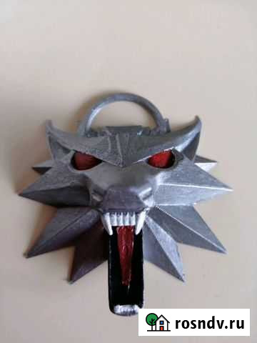 Кулон Волка из игры Ведьмак 3d печать Саратов - изображение 1