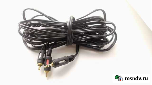Кабель соединительный 3.5 mm jack - RCA x2 Муром - изображение 1