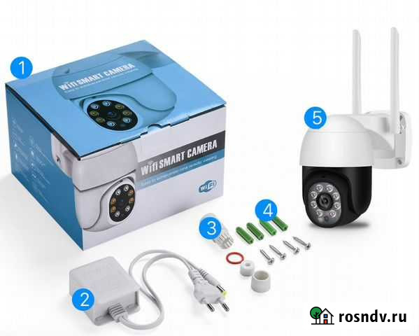 Камера уличная WI-FI видеонаблюдение на телефоне Симферополь - изображение 1