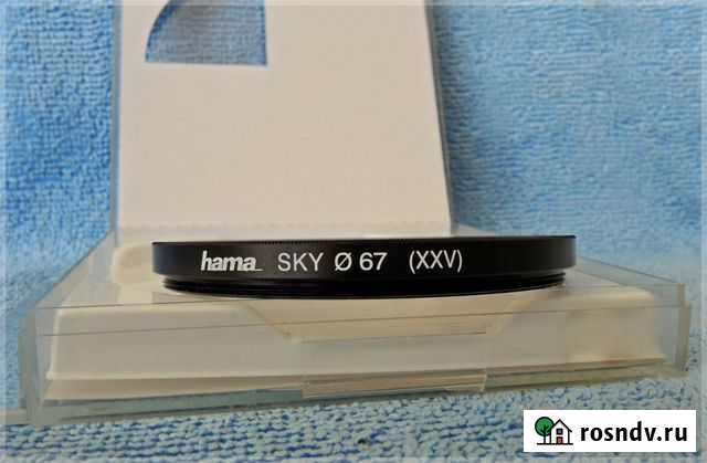 Фотофильтр уф защитный hama SKY 67mm Златоуст - изображение 1
