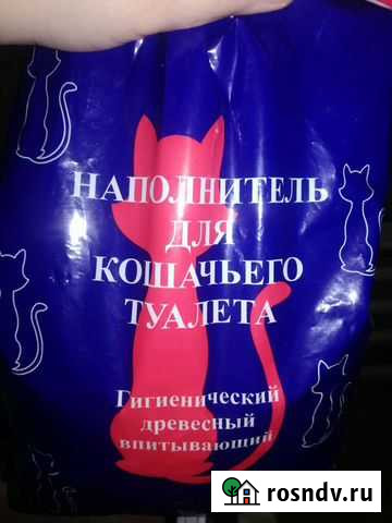 Наполнитель древесный для кошачьего туалета Бийск - изображение 1